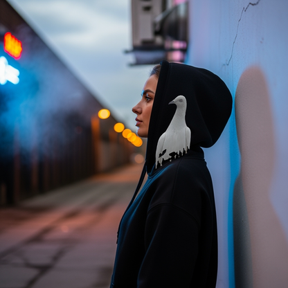 4resh we7akecare x Qzyn | Hood Mornin' | Hoodie